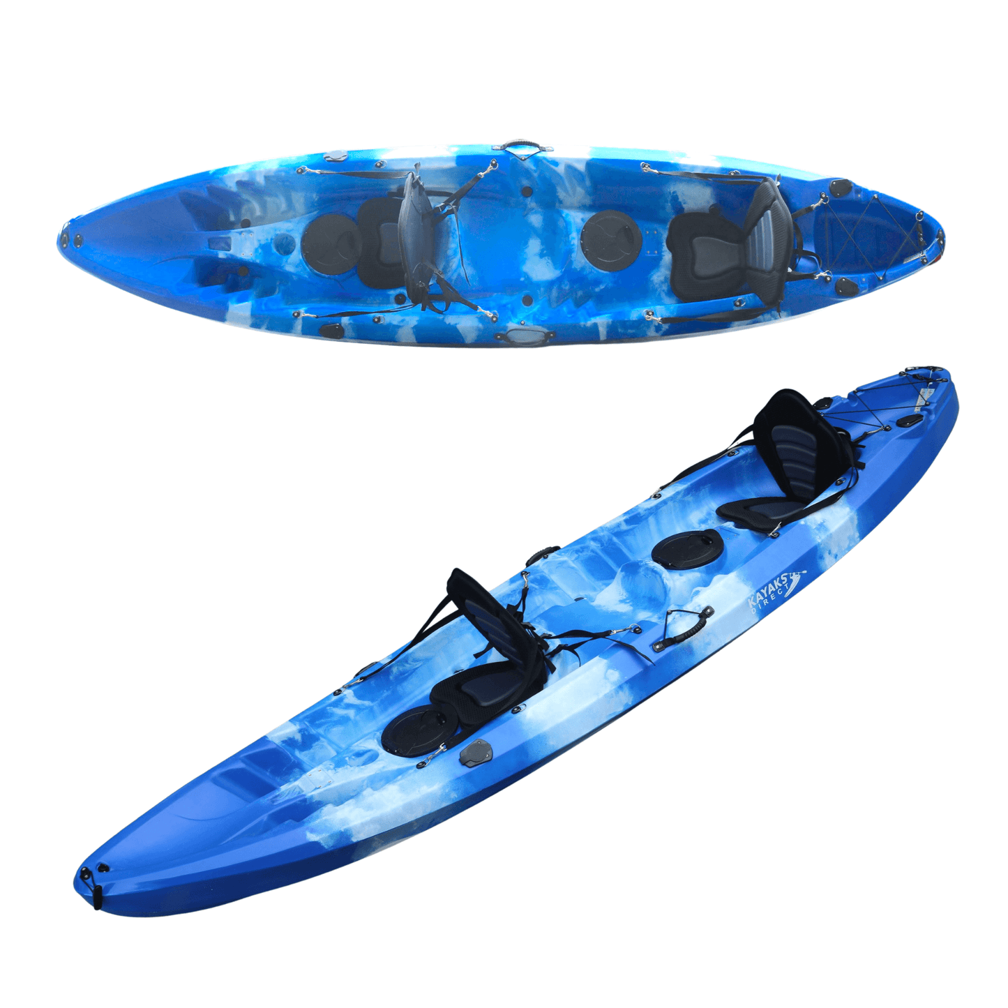 Double Ranger Kayak - Ocean Camo