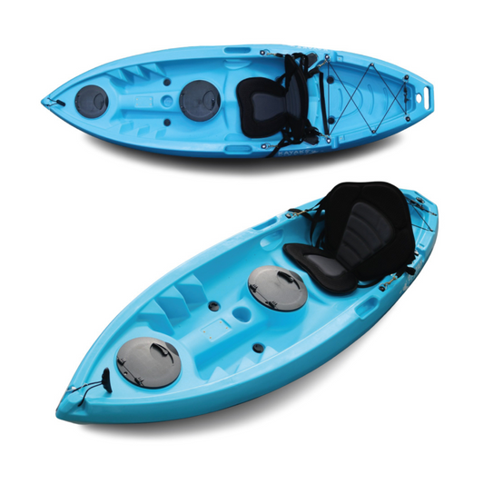 Single Shorty Kayak – Sky Blue